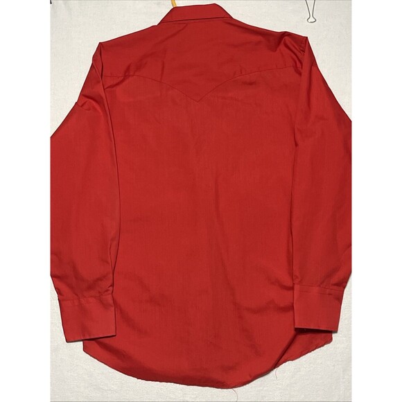 Ely Plains Embroidered Shirt Pearl Snap Vintage Cowboy Western Button Up - Picture 6 of 6